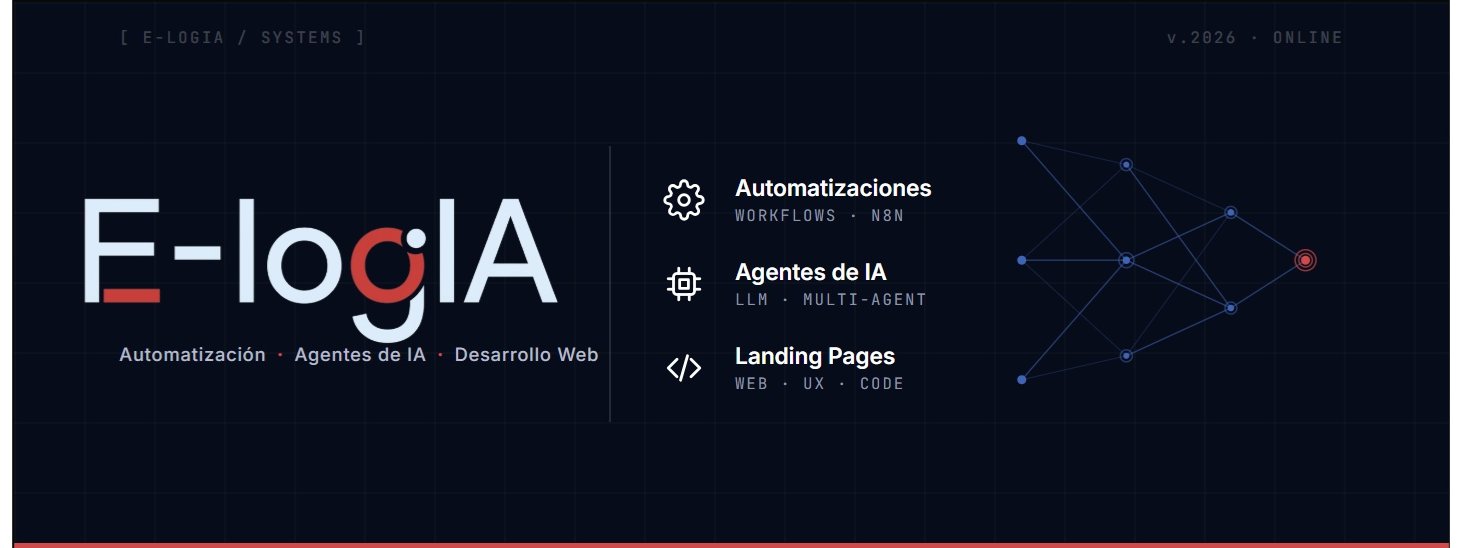 Portada de E-logIA Intelligence
