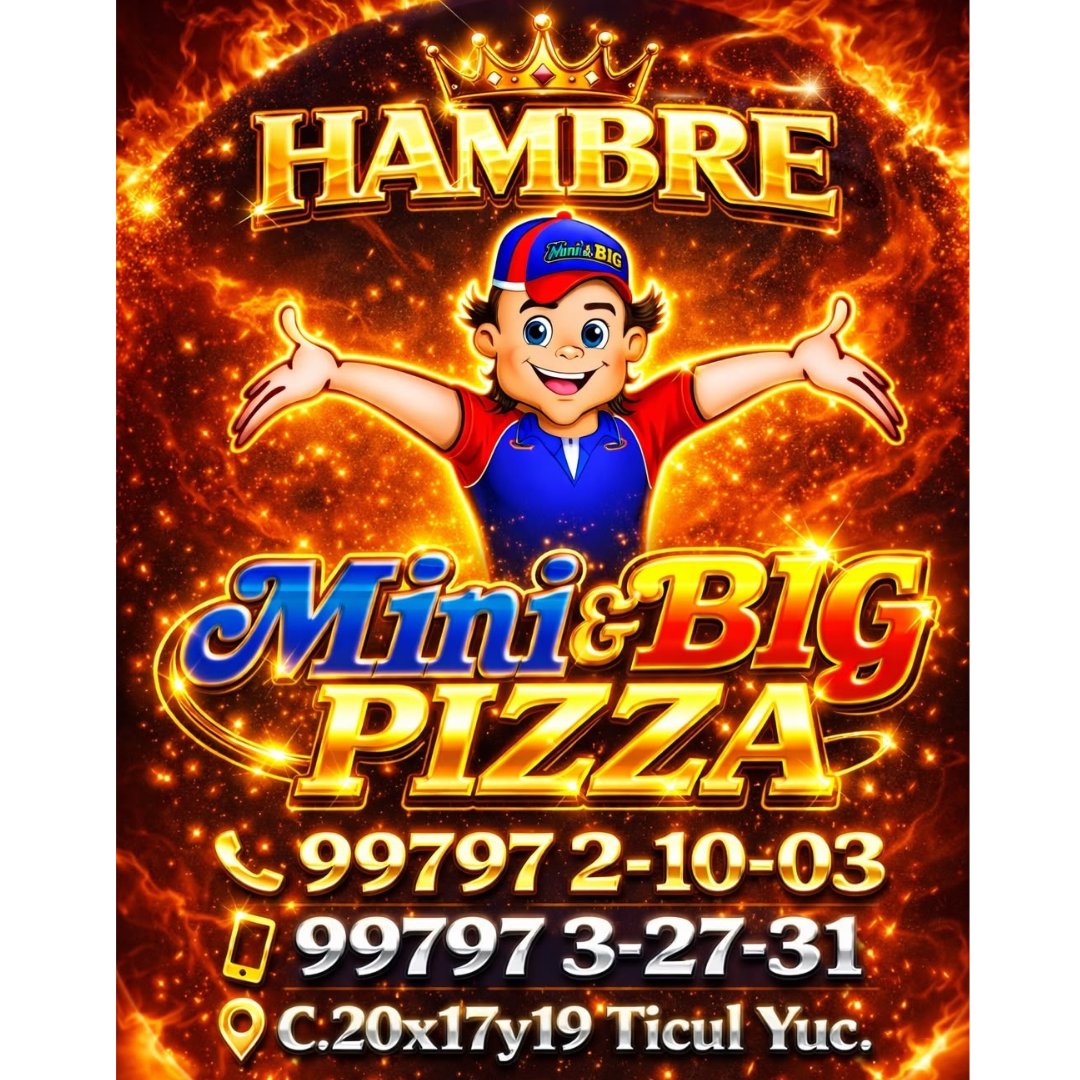 MiniBig en Servicio Ideal — Mini&big Pizza